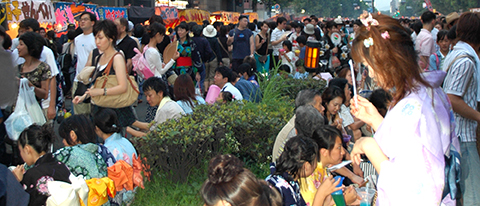 祇園祭り縁日