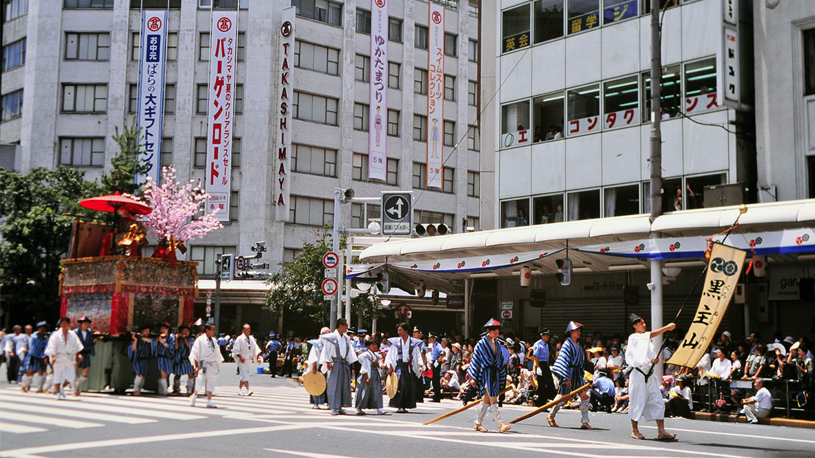 祇園祭は、京都人にとって無くてはならない祭山鉾巡行