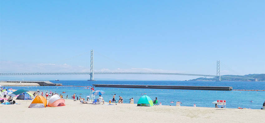 世界一の美しい明石海峡大橋