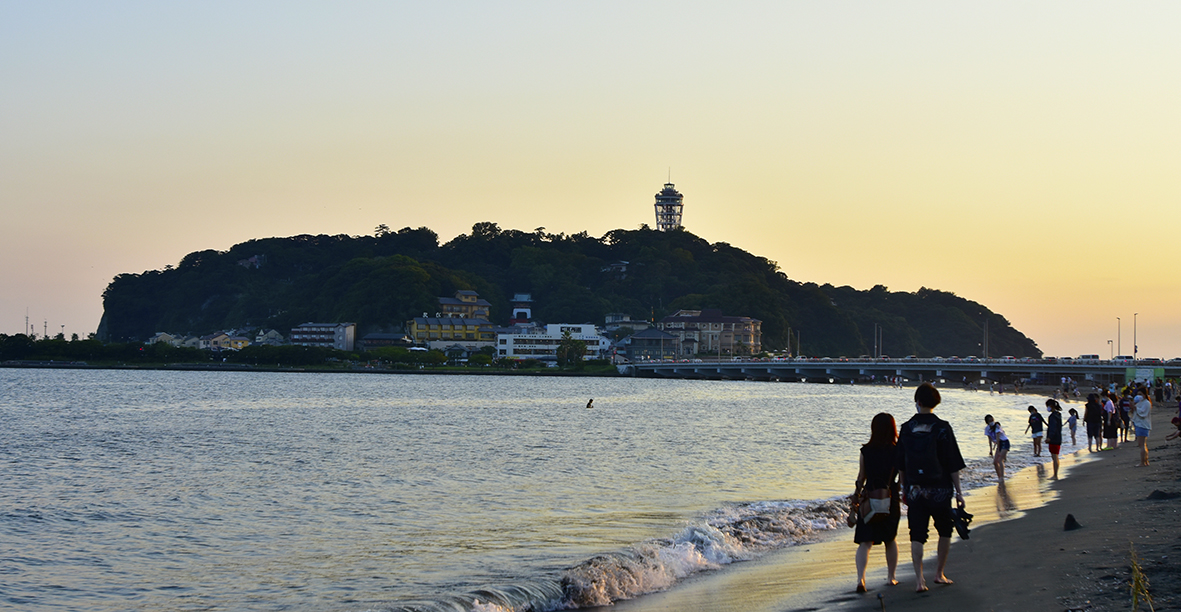 湘南海岸＞江の島海岸＞片瀬海水浴場