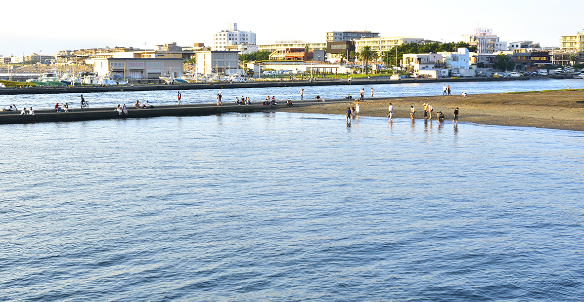 湘南海岸＞江の島海岸＞片瀬海水浴場