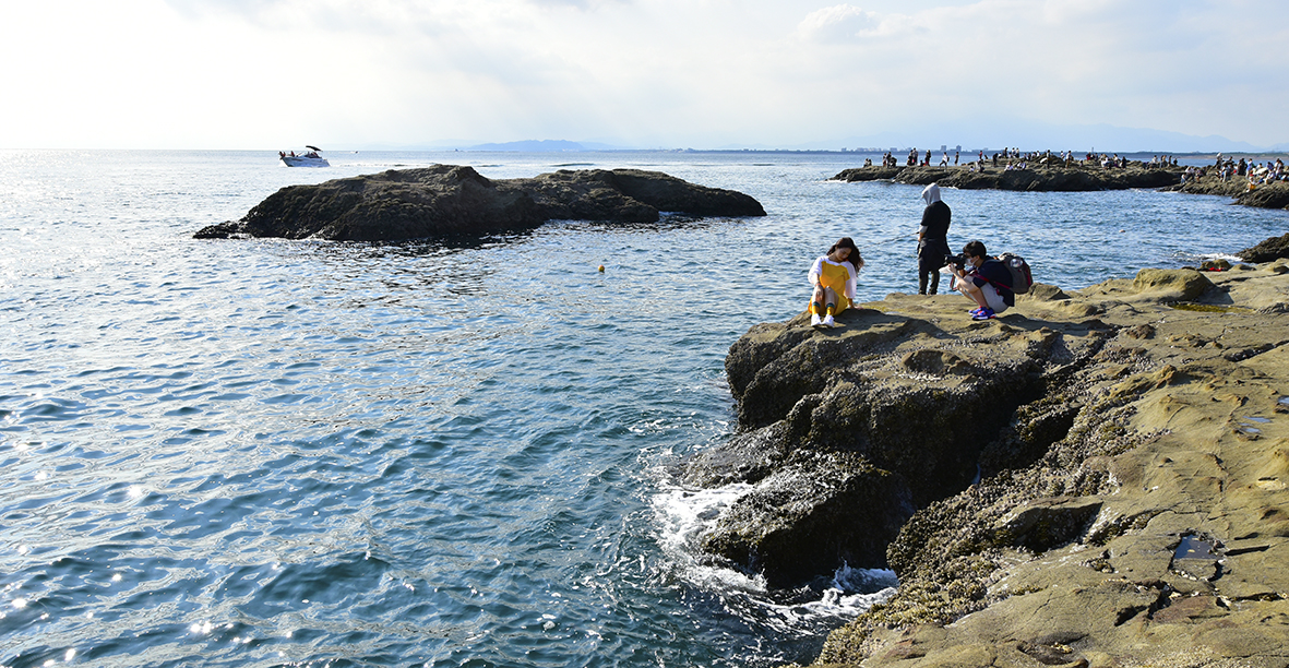 江の島岩屋にある稚児ヶ淵