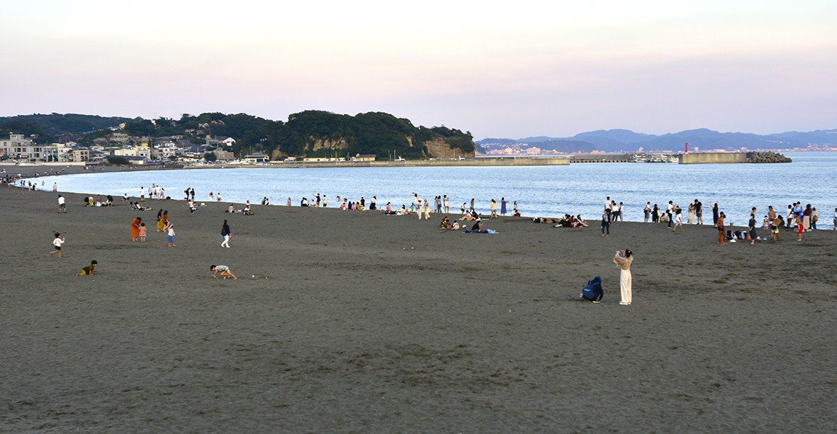 湘南海岸＞江の島海岸＞片瀬海水浴場
