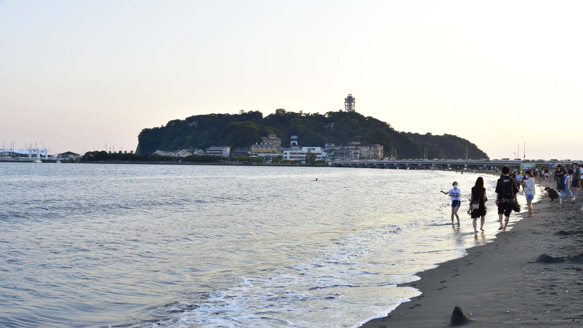 江ノ島片瀬海岸