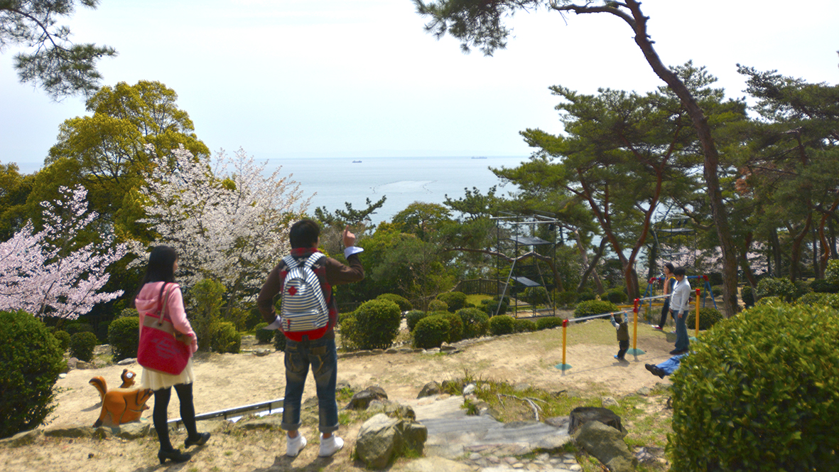 須磨浦山頂遊園地へロープウェイで+カーレーター+リフト＠Go to　Hyogo