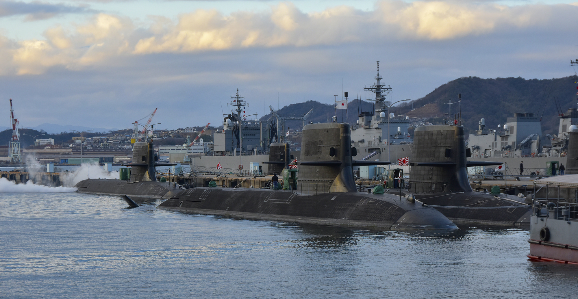 日本を護ってくれている潜水艦たち呉アレーからすこじま