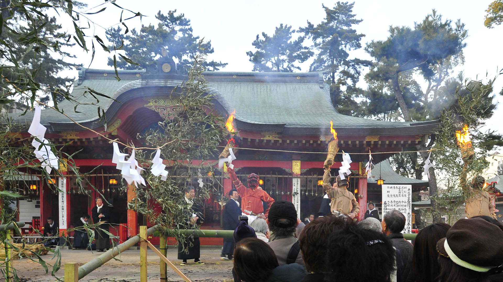 追儺式善悪は見る人の立場で違う長田神社＠兵庫神戸長田