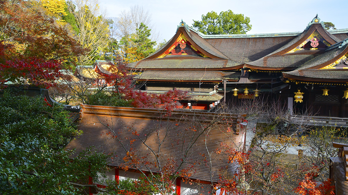 紅葉の錦 神の随に。京都北野天満宮は紅葉の隠れた名所