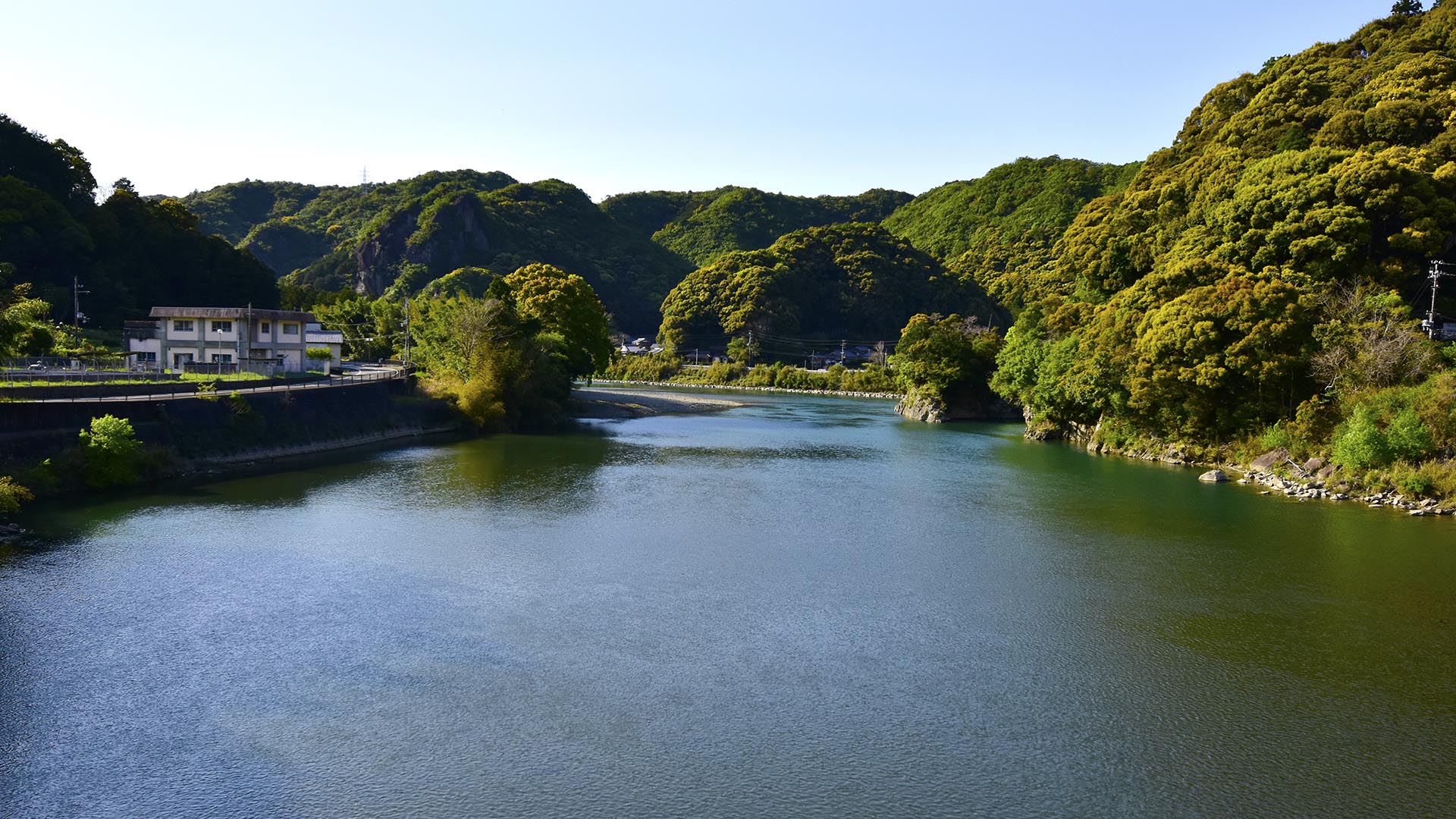 川中島に神が宿る＠和歌山県古座川河内島