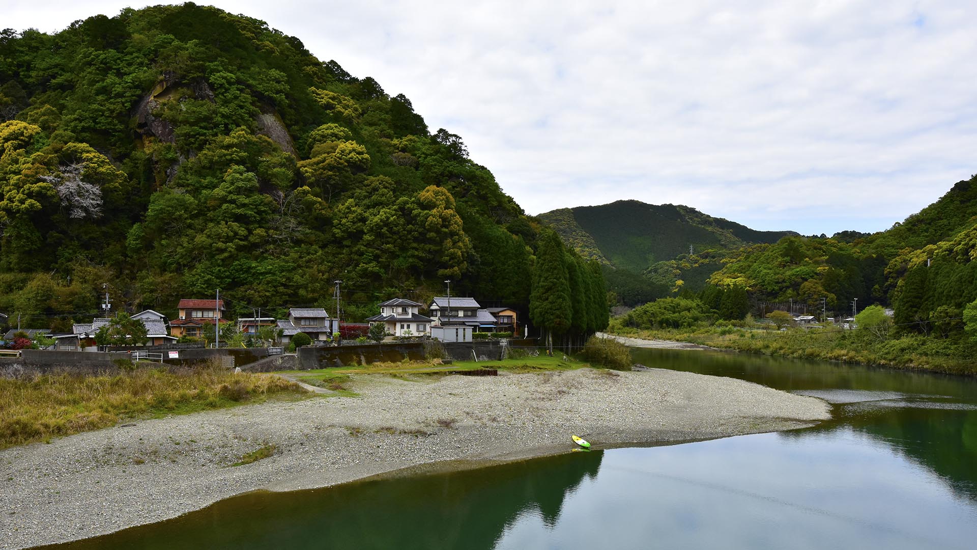 川中島に神が宿る＠和歌山県古座川河内島