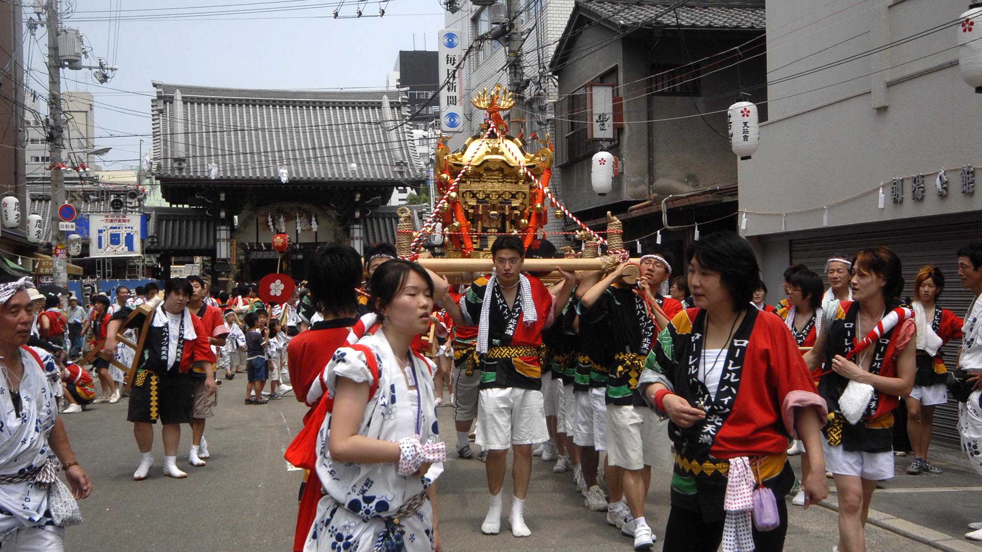 登龍門と繁昌亭と天神さん＠大阪天満宮