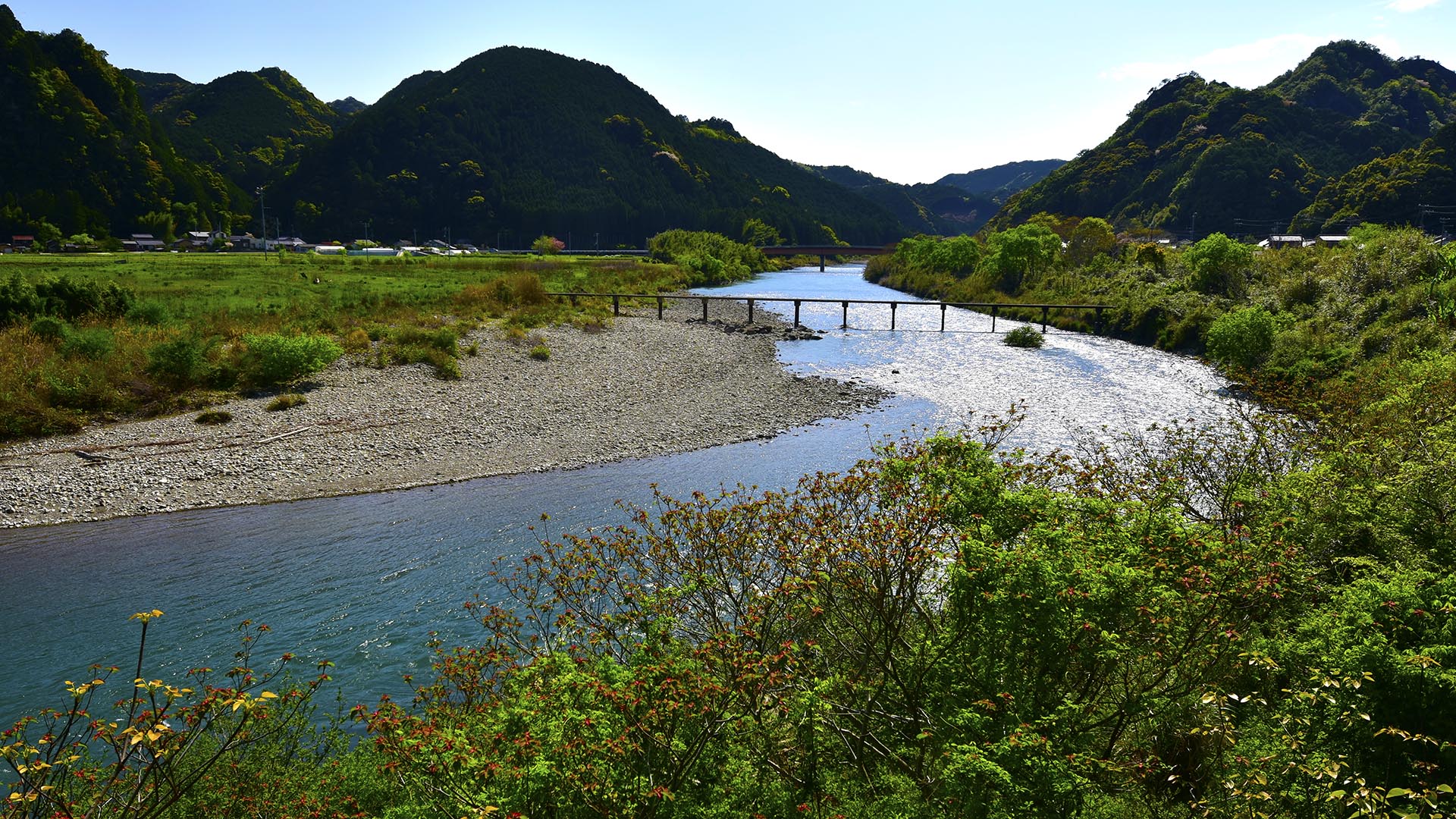 川中島に神が宿る＠和歌山県古座川河内島