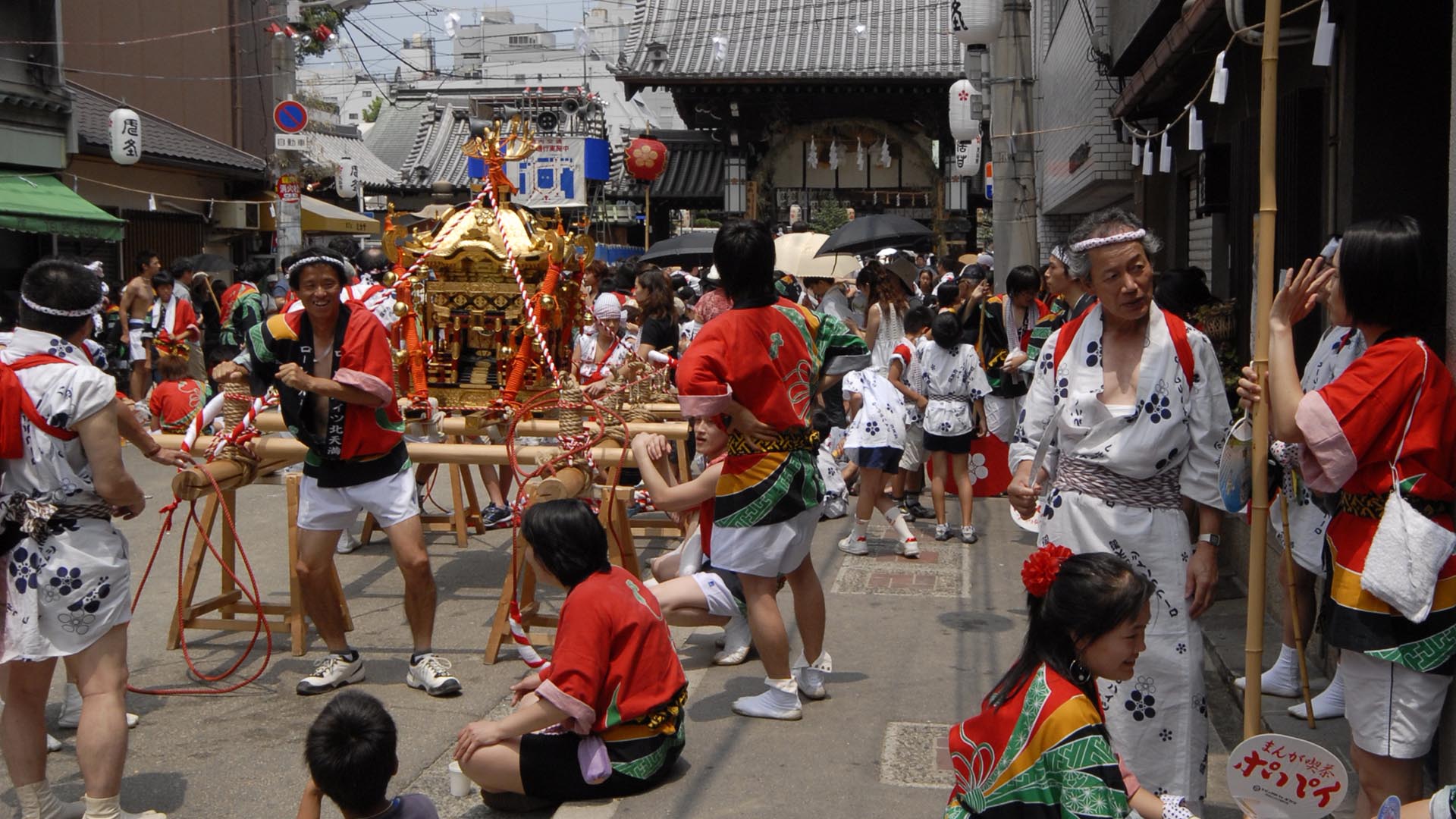 日本三大祭大阪天神祭＠大阪天満宮