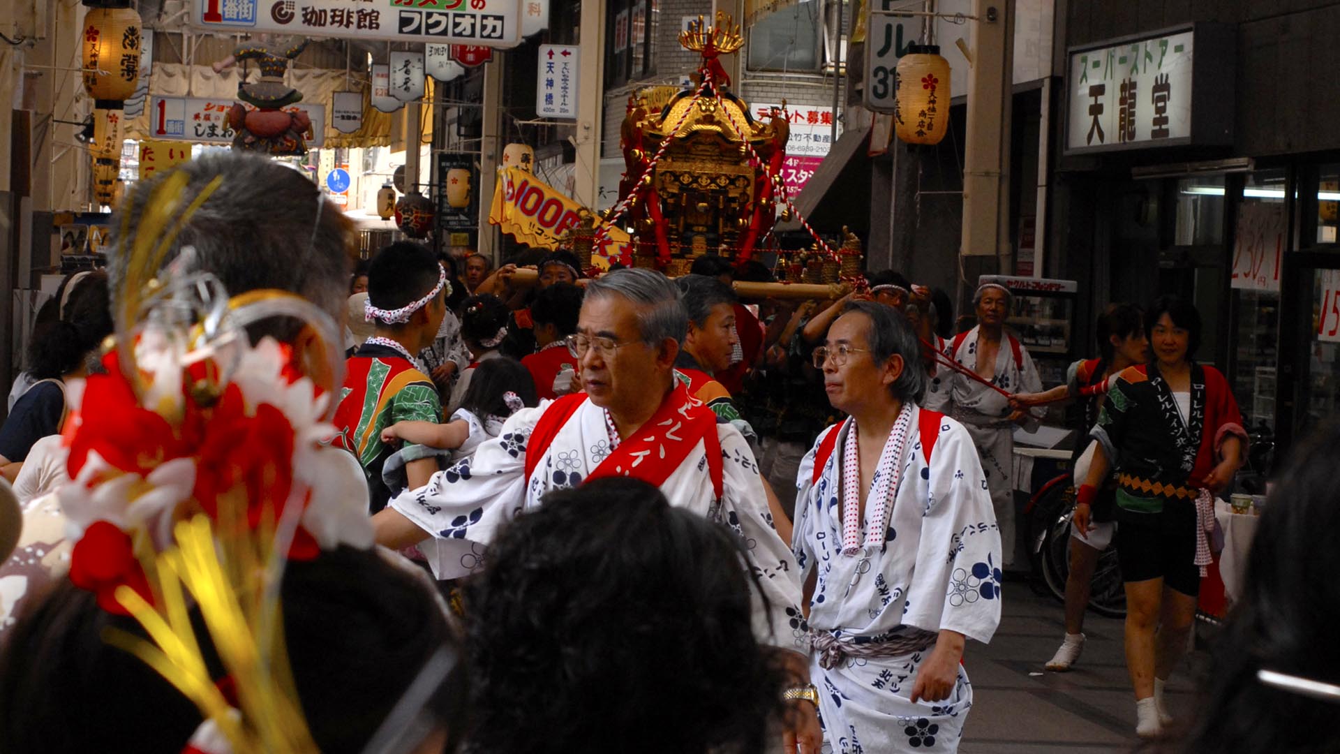 日本三大祭大阪天神祭＠大阪天満宮