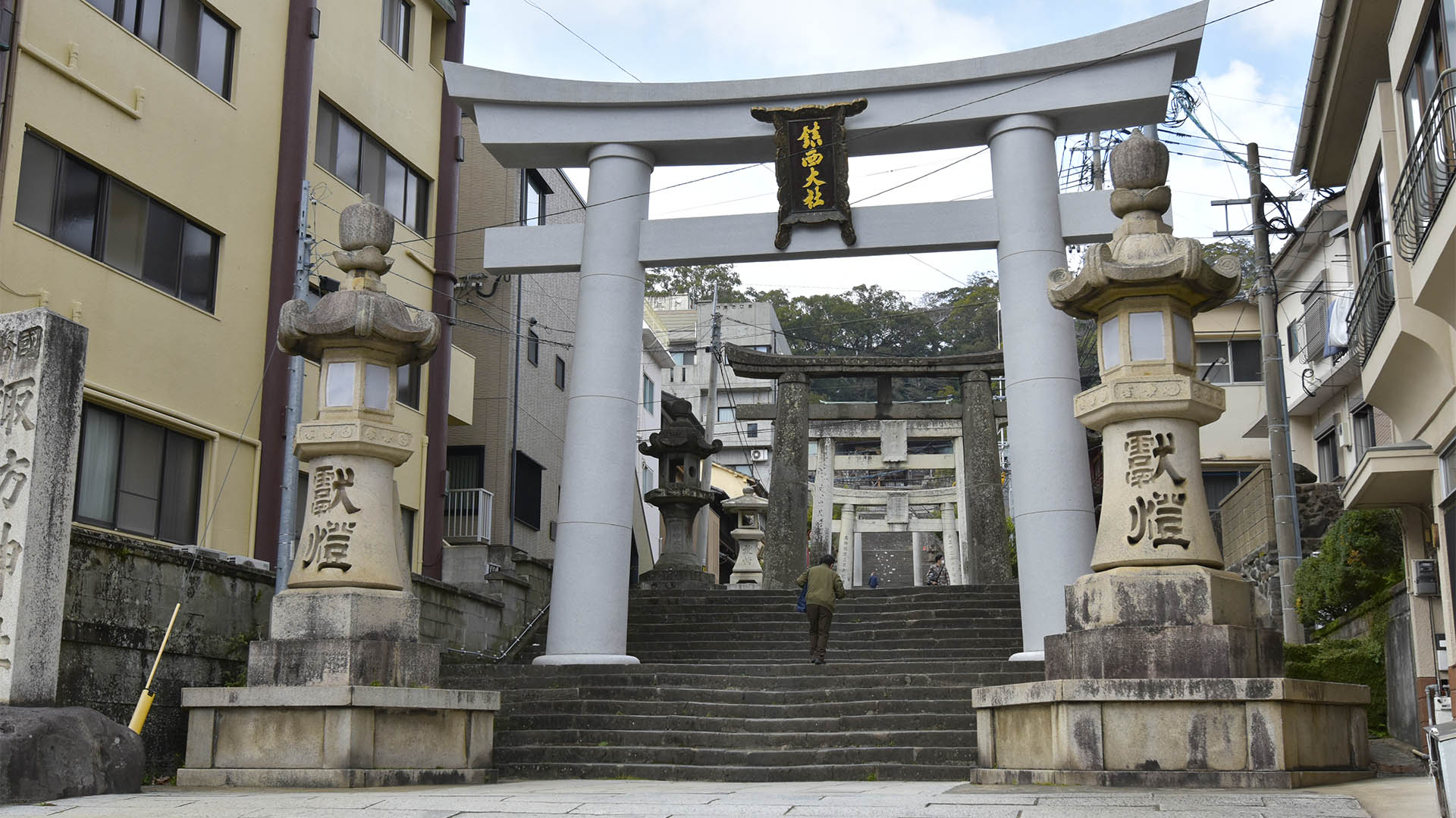 長崎くんちにこんね。鎮西大社諏訪神社