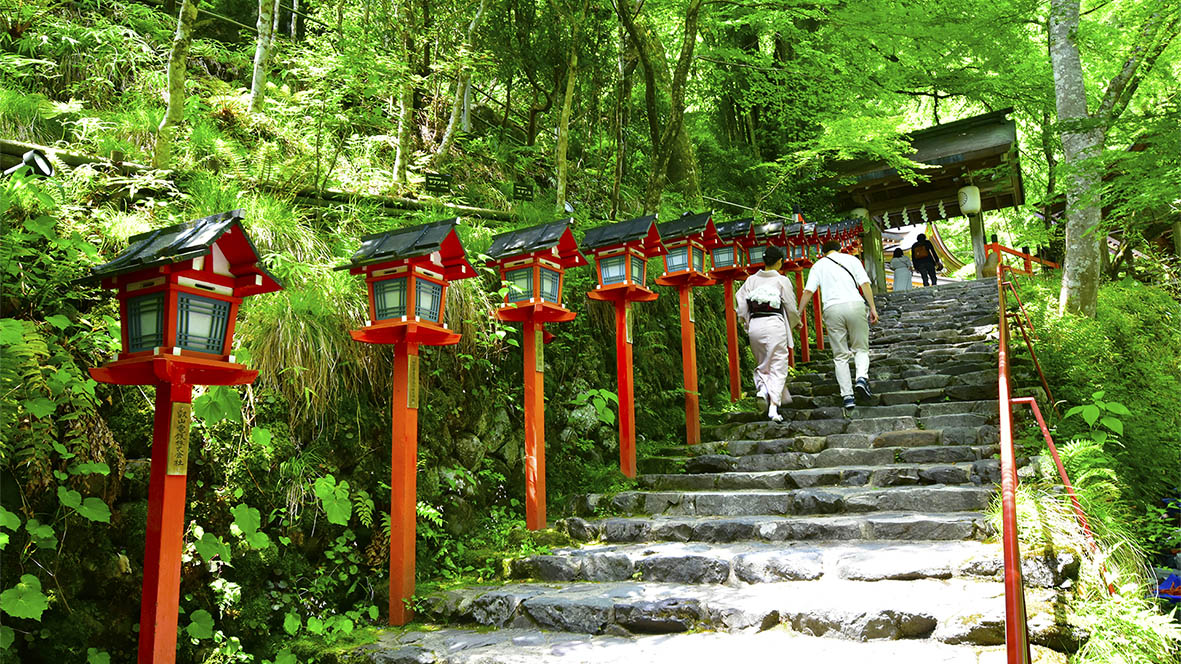 水の神様を祀るパワースポット貴船神社