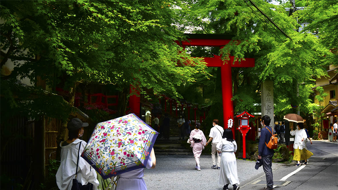 水の神様を祀るパワースポット貴船神社