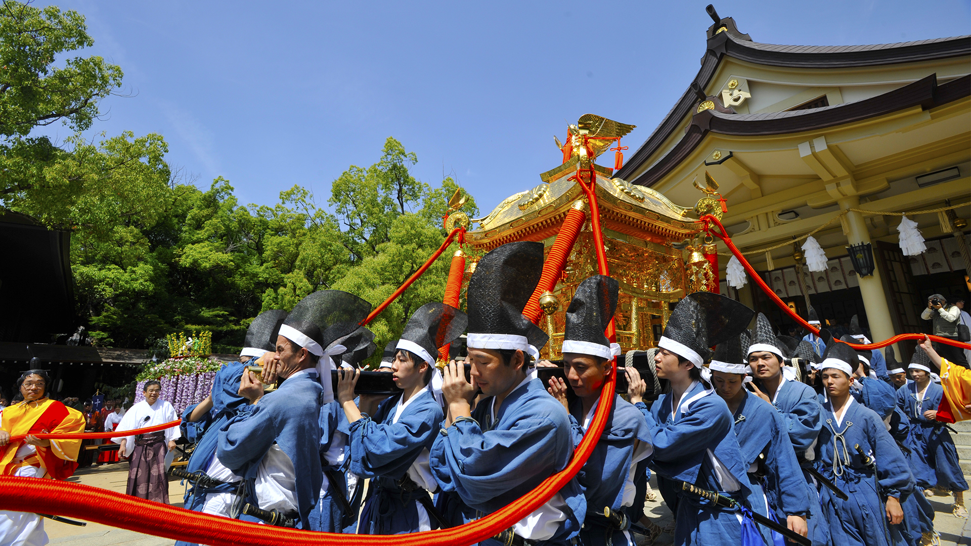 楠公武者行列