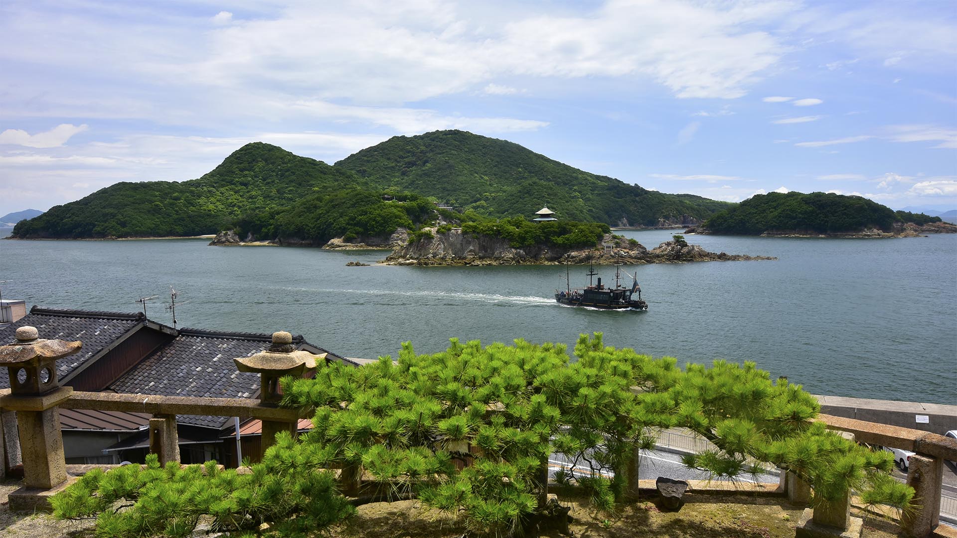 日本で最も癒される港・福山鞆の浦