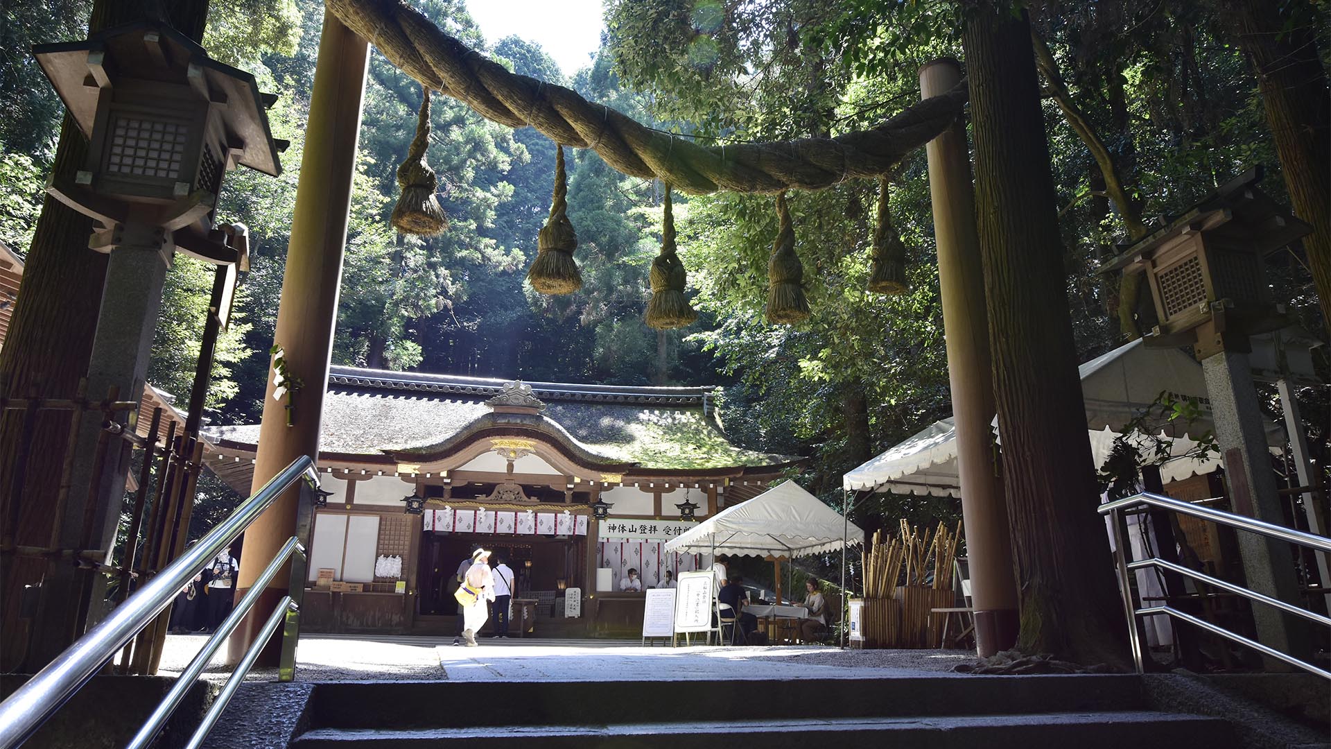 神体山登拝＠奈良県桜井市三輪山