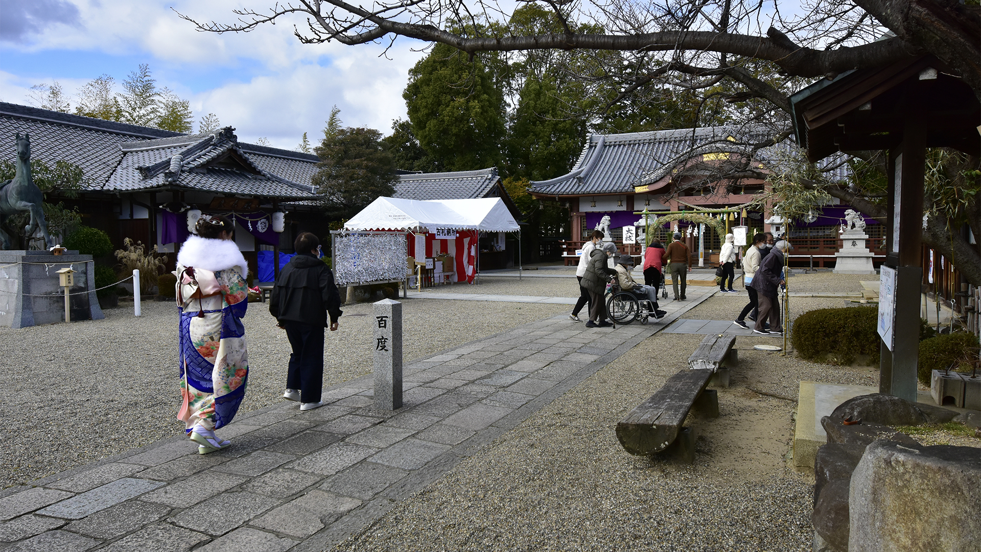 朝鮮百済国王のための神社＠大阪百濟王神社