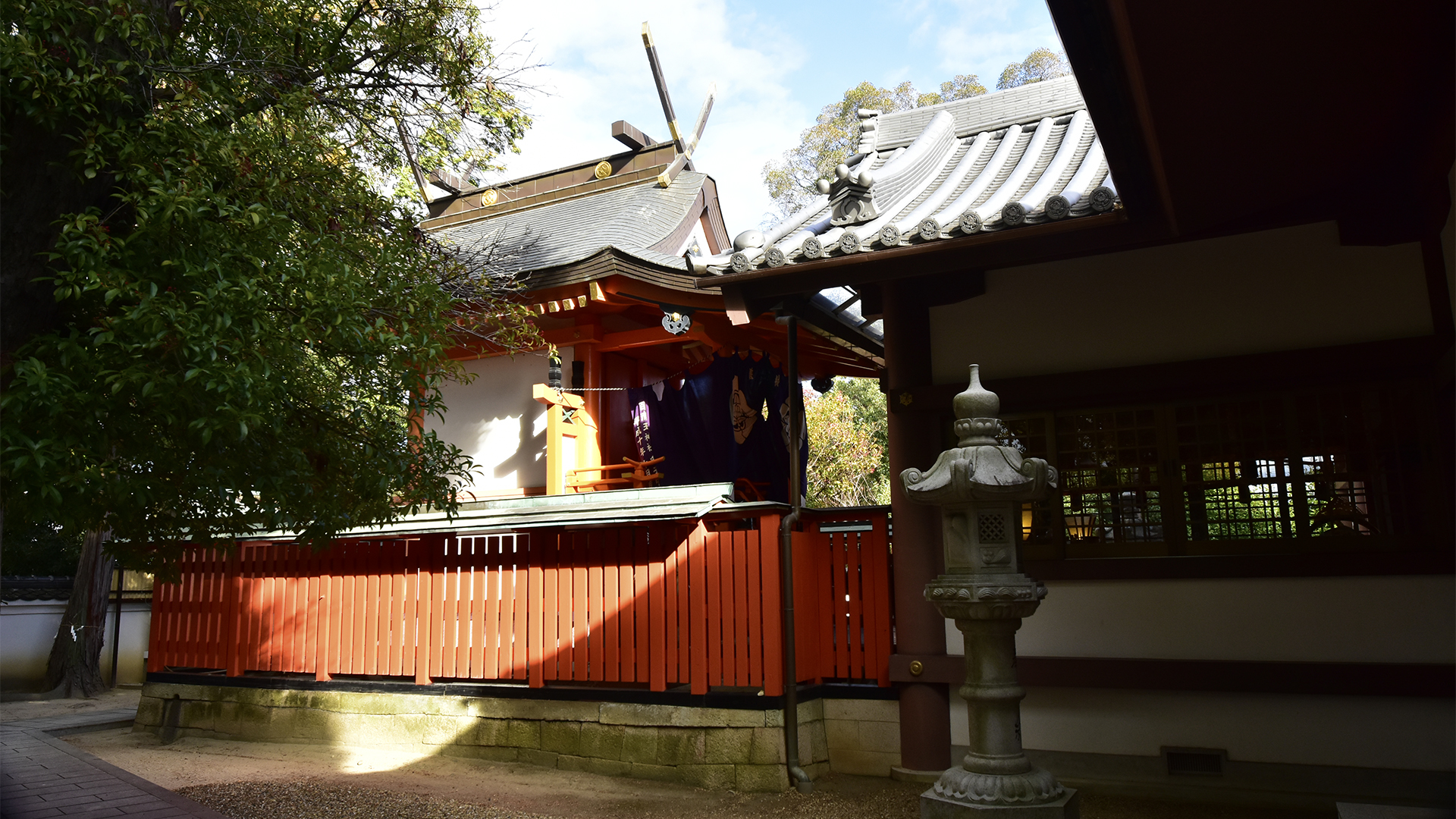 朝鮮百済国王のための神社＠大阪百濟王神社