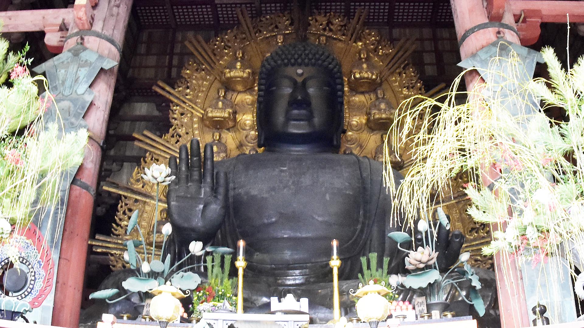 奈良東大寺の大仏さま