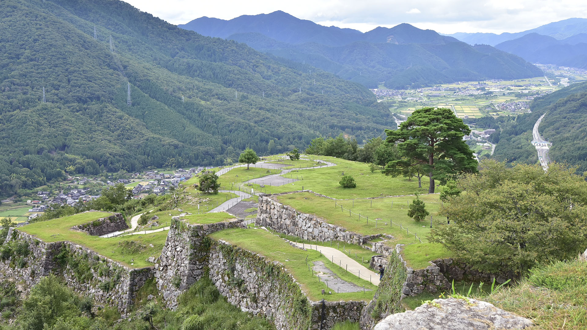 天空の城と呼ばれる竹田の山城