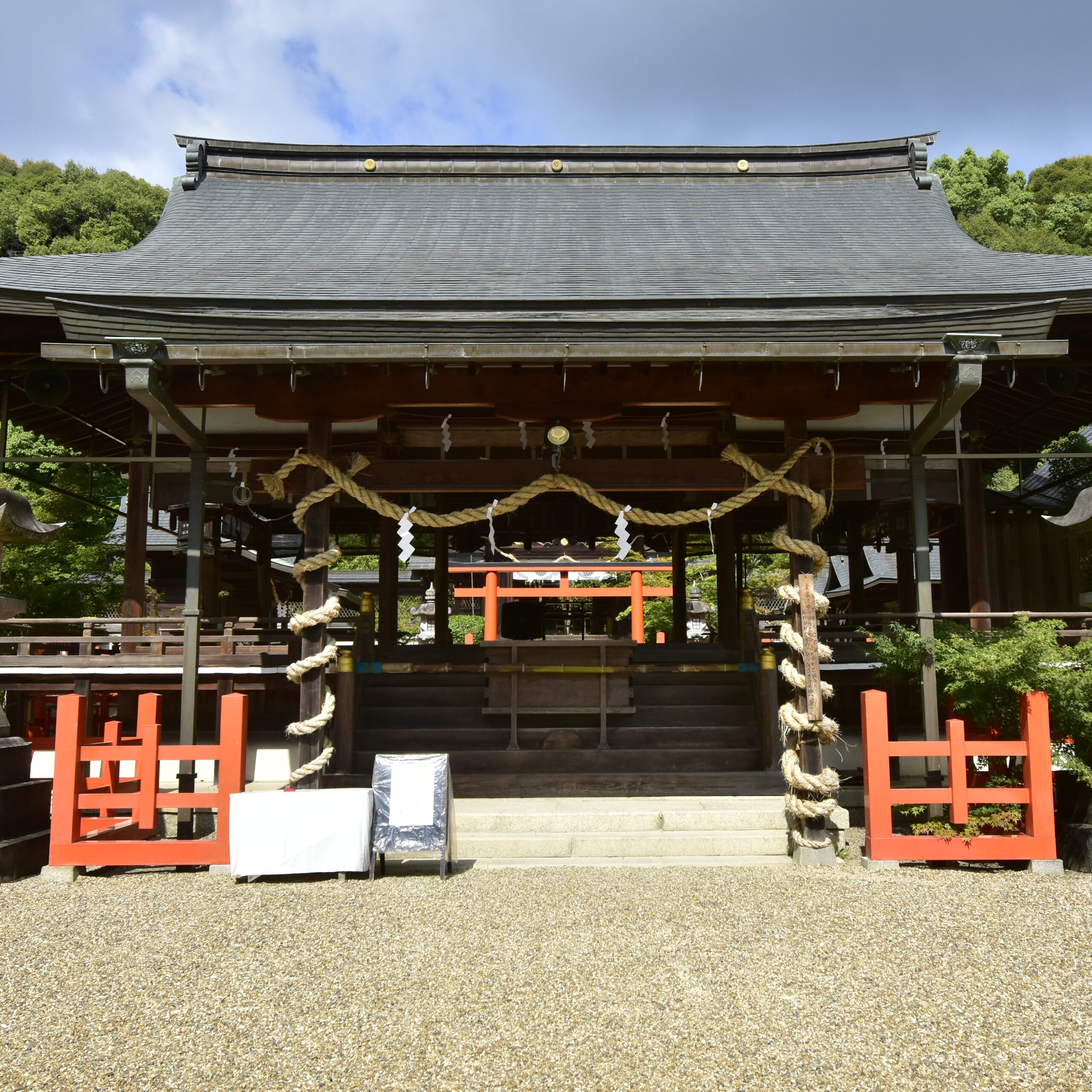 龍のような注連縄